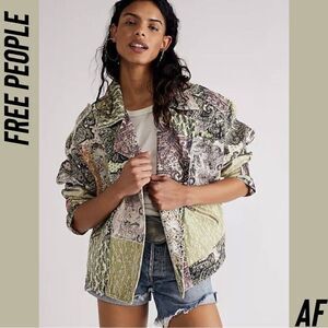 FREE PEOPLE NADIA MOTO JACKET SMALL